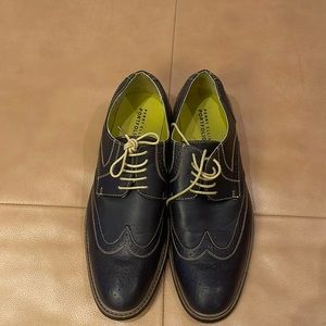 Perry Ellis Navy Blue Oxford